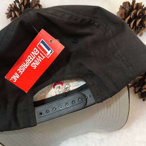 Vintage Deadstock NWT 2002 NCAA Ohio State Buckeyes National Champions Twins Enterprise Twill Snapback Hat