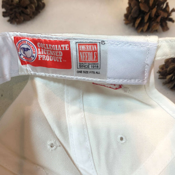 Vintage Deadstock NWT NCAA Rutgers Scarlet Knights American Needle Strapback Hat