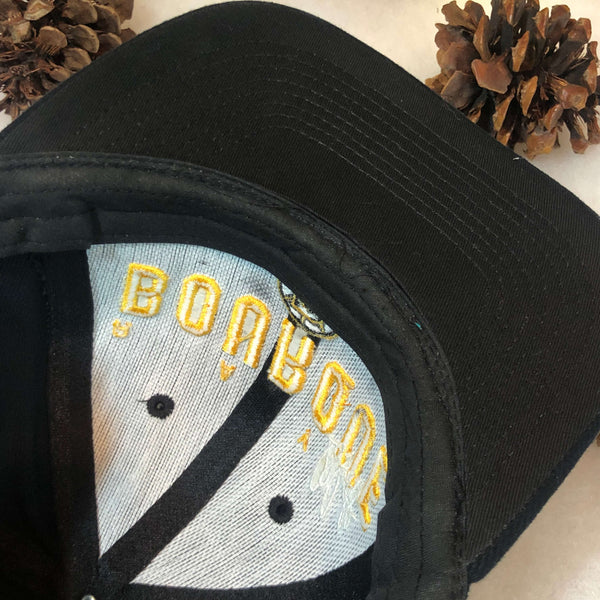 Vintage Deadstock NWOT NHL Boston Bruins Ray Bourque Strapback Hat