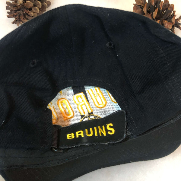 Vintage Deadstock NWOT NHL Boston Bruins Ray Bourque Strapback Hat