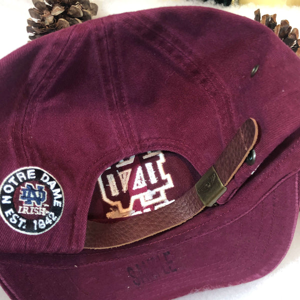 Vintage Deadstock NWOT NCAA Notre Dame Fighting Irish SAMPLE Strapback Hat
