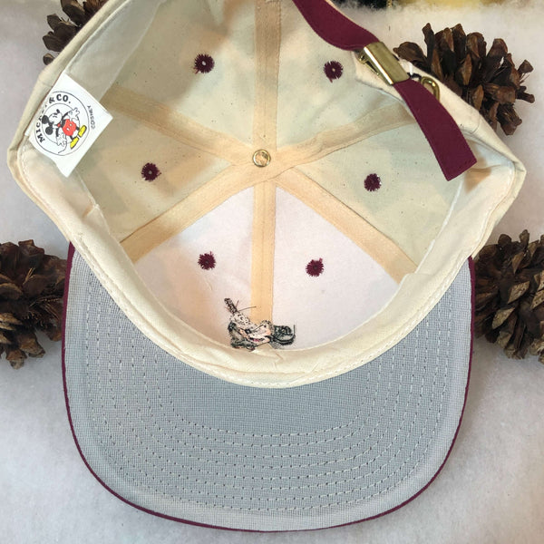 Vintage Deadstock NWT Mickey Mouse Golfing Strapback Hat