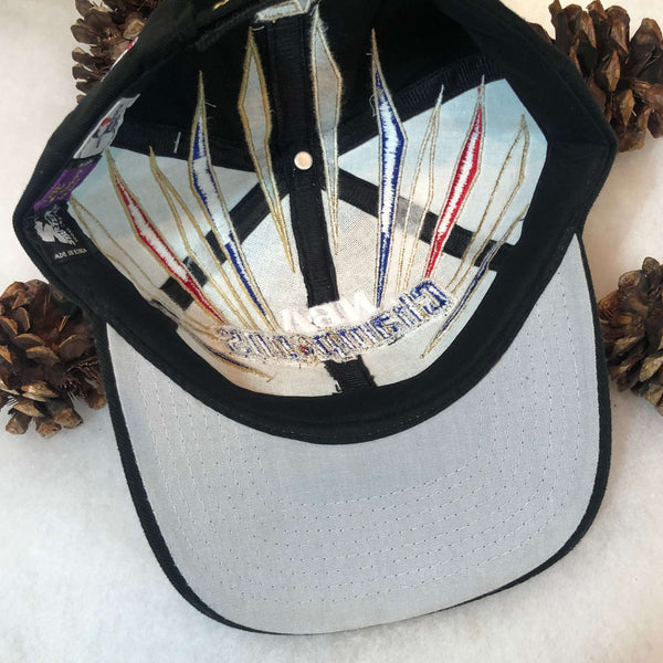 Vintage Deadstock NWT 1998 NBA Champions Chicago Bulls Starter Strapback Hat