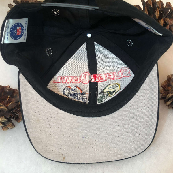 Vintage Deadstock NWOT NFL Super Bowl XXXII Packers Broncos Logo Athletic Snapback Hat