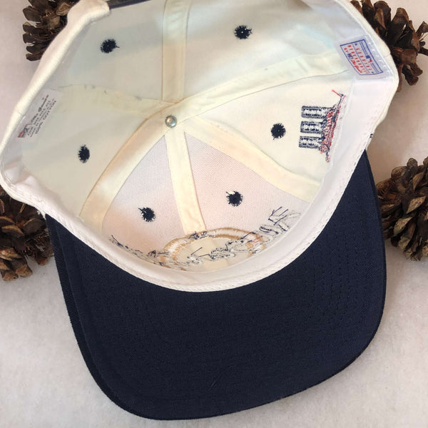 Vintage Deadstock NWT 1997 MLB All-Star Game Cleveland Indians The Game Circle Logo Snapback Hat