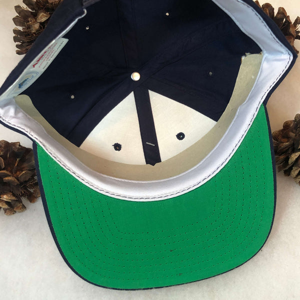 Vintage Deadstock NWT NCAA Notre Dame Fighting Irish Annco Twill Snapback Hat