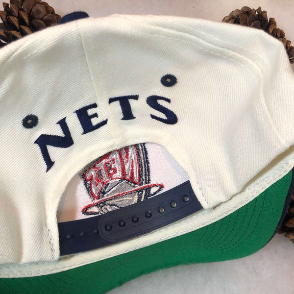 Vintage Deadstock NWOT NBA New Jersey Nets Snapback Hat