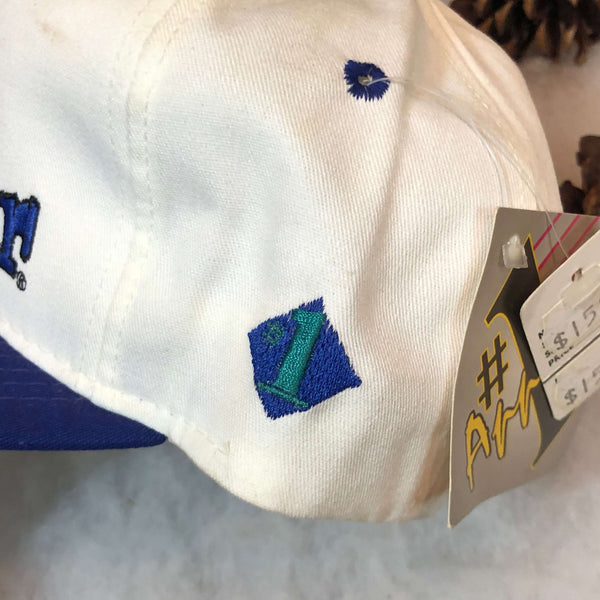 Vintage Deadstock NWT 1995 NCAA Final Four Seattle #1 Apparel Twill Snapback Hat