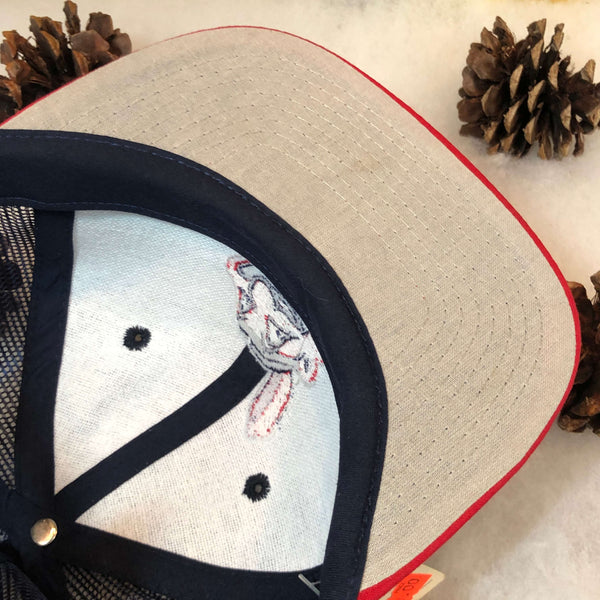 Vintage Deadstock NWT MLB Cleveland Indians Twins Enterprise Trucker Hat