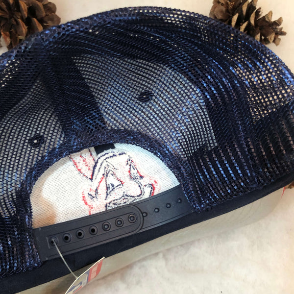 Vintage Deadstock NWT MLB Cleveland Indians Twins Enterprise Trucker Hat