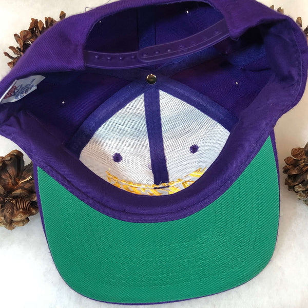 Vintage Deadstock NWOT NBA Los Angeles Lakers Motion Wool KC Snapback Hat