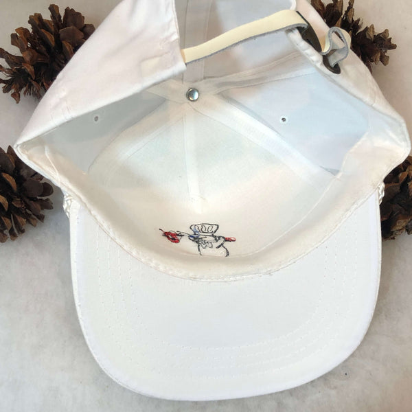Vintage Deadstock NWOT Pillsbury Doughboy Golfing Yupoong Twill Strapback Hat