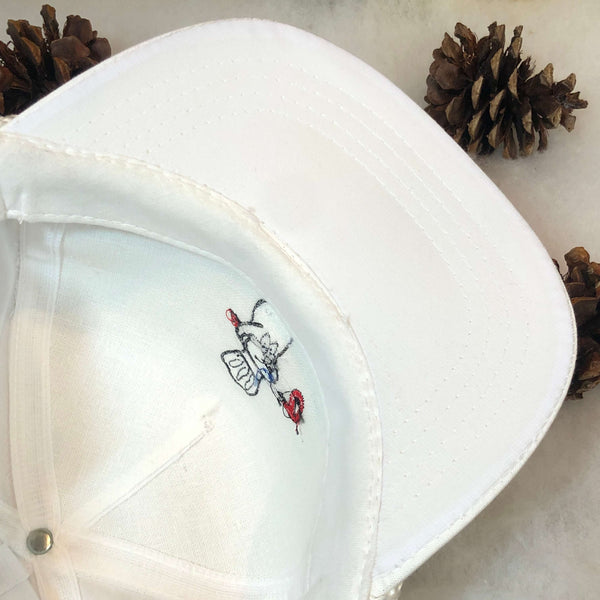 Vintage Deadstock NWOT Pillsbury Doughboy Golfing Yupoong Twill Strapback Hat