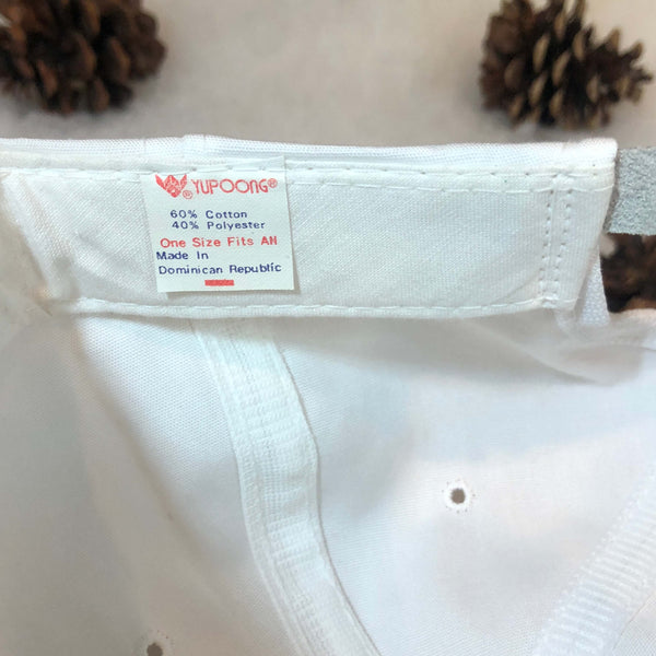Vintage Deadstock NWOT Pillsbury Doughboy Golfing Yupoong Twill Strapback Hat