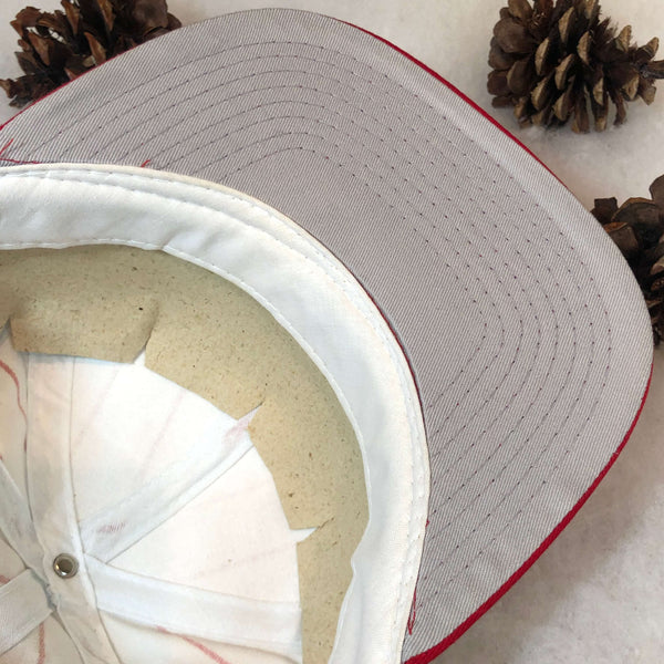 Vintage Deadstock NWT MLB Cincinnati Reds Pinstripe Universal Twill Snapback Hat