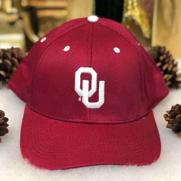 Vintage Deadstock NWT NCAA Oklahoma Sooners Drew Pearson Snapback Hat