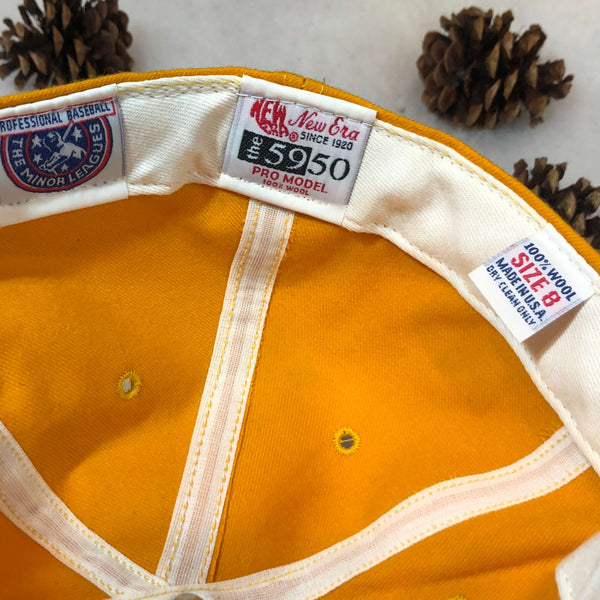 Vintage Deadstock NWT MiLB Salem Buccaneers New Era Wool Fitted Hat 8