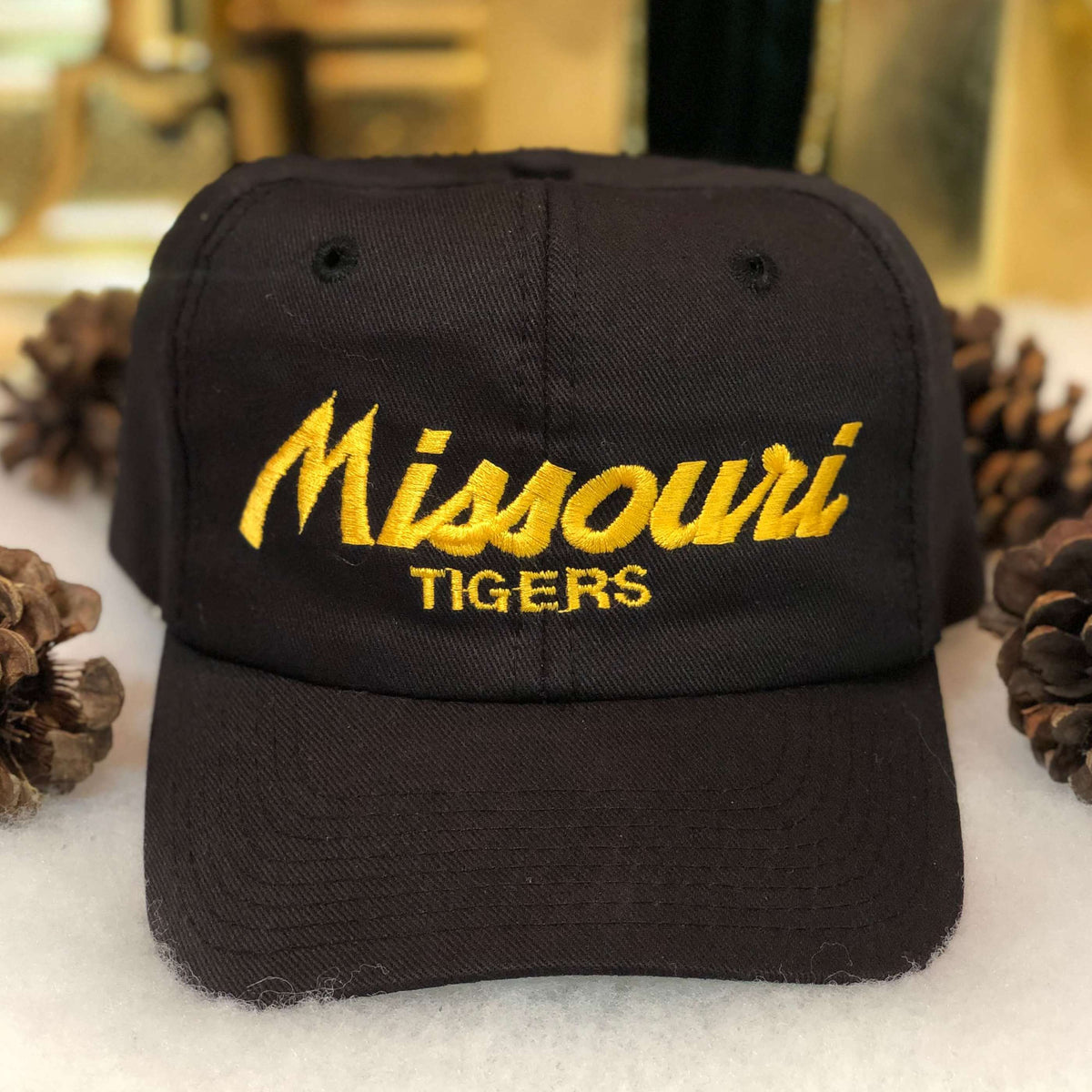 Vintage Memphis Tigers Script Snapback Hat