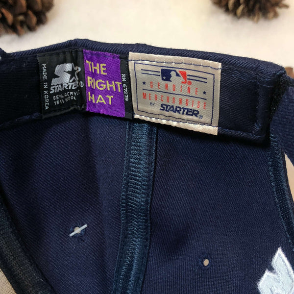 Vintage Deadstock NWT MLB Seattle Mariners Starter Wool Strapback Hat