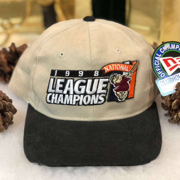 Vintage Deadstock NWT 1998 MLB San Diego Padres NL Champions New Era Snapback Hat