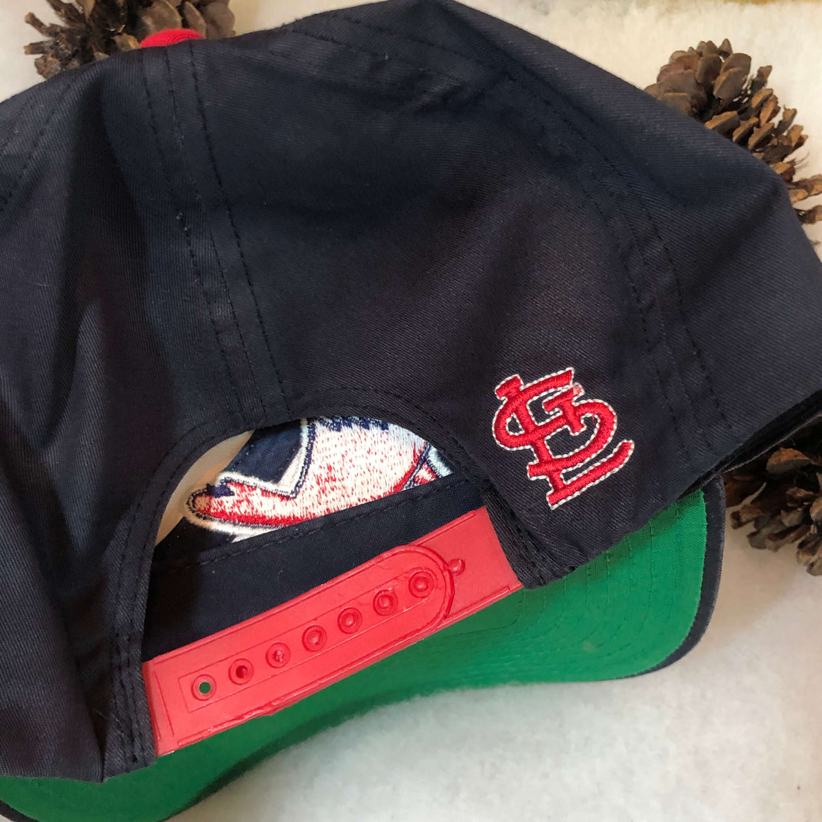 Vintage MLB St. Louis Cardinals Twins Enterprise Swirl Snapback