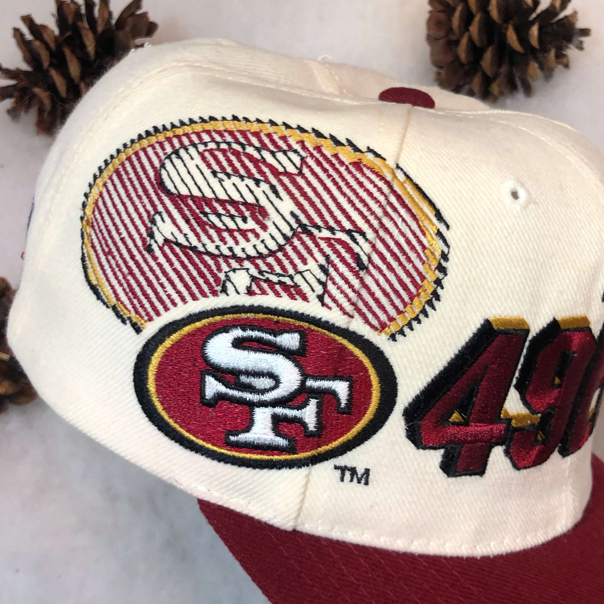 Vintage San Francisco 49ers Sports Specialties Shadow Snapback Footbal –  Stuck In The 90s Sports