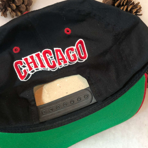 Vintage Deadstock NWT NBA Chicago Bulls The G Cap Wave Snapback Hat