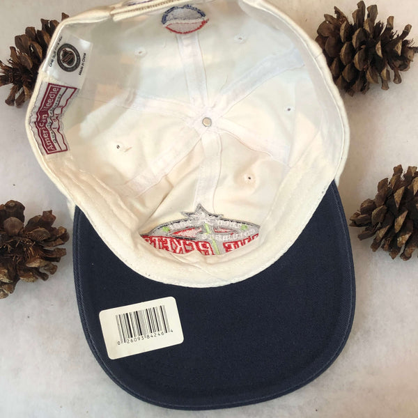 Vintage Deadstock NWT 2000-01 NHL Columbus Blue Jackets Inaugural Season Pespi American Needle Strapback Hat