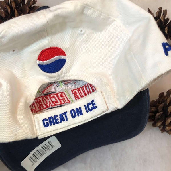 Vintage Deadstock NWT 2000-01 NHL Columbus Blue Jackets Inaugural Season Pespi American Needle Strapback Hat