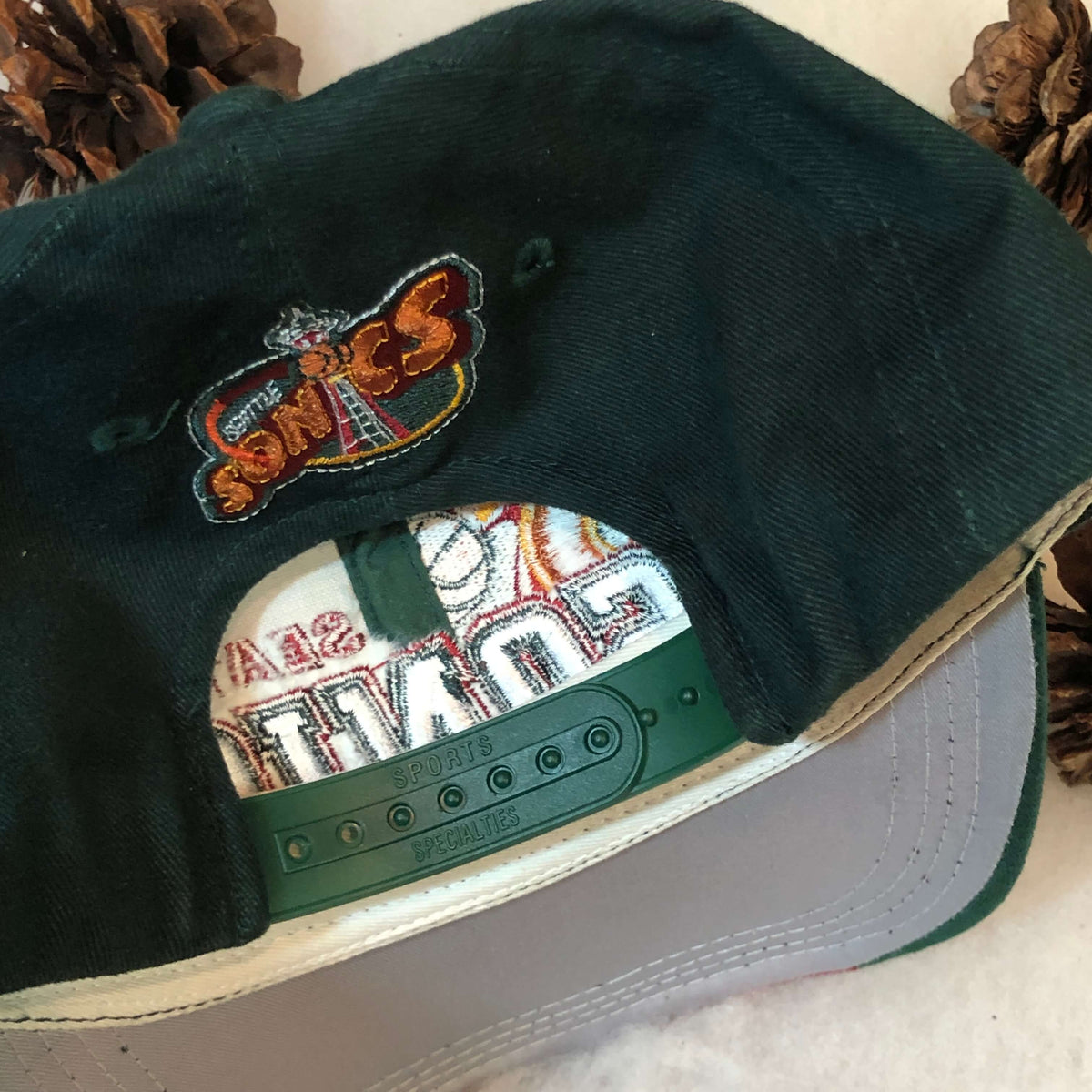 NBA Seattle Supersonics 1997 NBA Draft Sports Specialties Snapback 