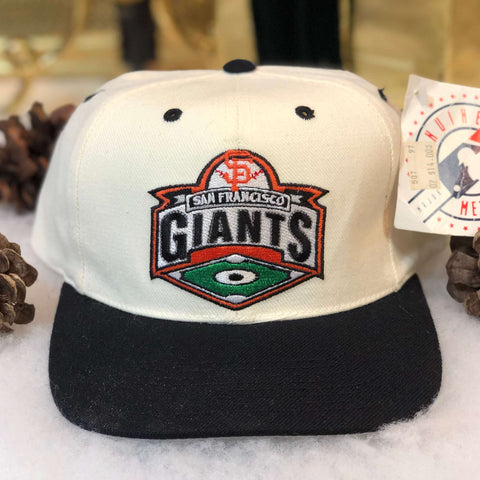 Vintage Deadstock NWT MLB San Francisco Giants Outdoor Cap Wool Snapback Hat