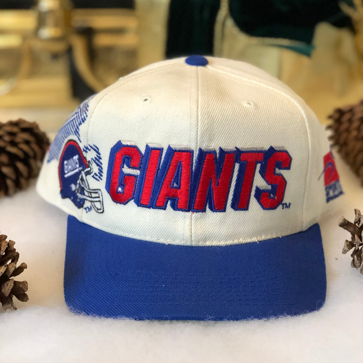 Vtg NWT NFL New York Giants Sports Specialties Shadow Snapback Hat – 