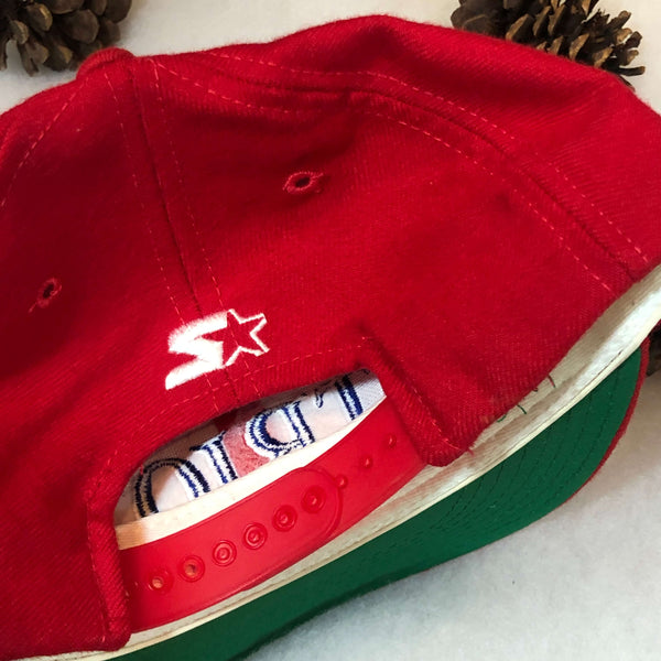 Vintage Deadstock NWOT NFL New England Patriots Starter Wool Snapback Hat