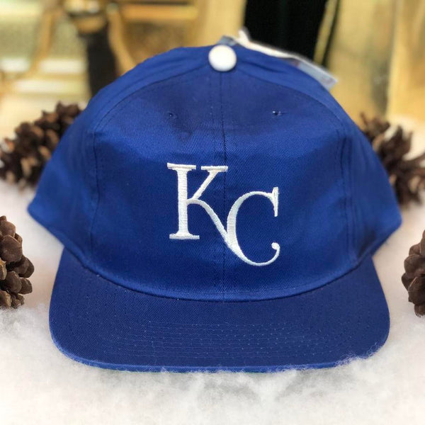 Vintage Deadstock NWT MLB Kansas City Royals Signatures Twill Snapback Hat