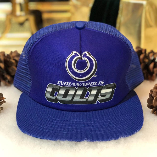 Vintage Deadstock NWOT NFL Indianapolis Colts New Era Trucker Hat