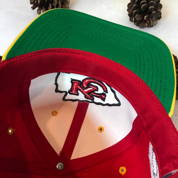 Vintage Deadstock NWOT NFL Kansas City Chiefs Twill Strapback Hat
