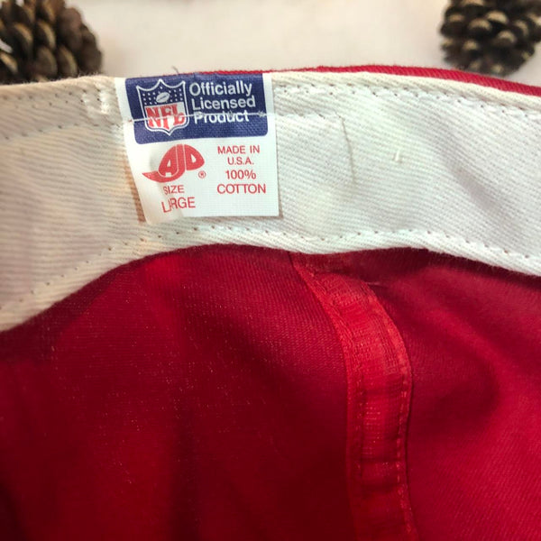 Vintage Deadstock NWOT NFL Kansas City Chiefs AJD Snapback Hat