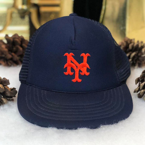 Vintage MLB New York Mets Speedway *YOUTH* Trucker Hat