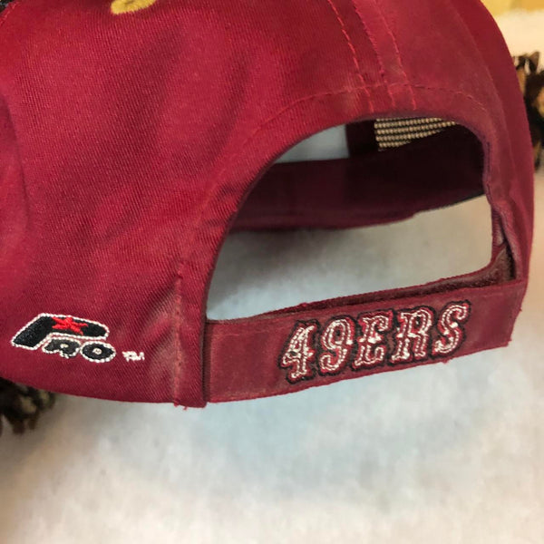 Vintage Deadstock NWOT NFL San Francisco 49ers Steve Young Strapback Hat