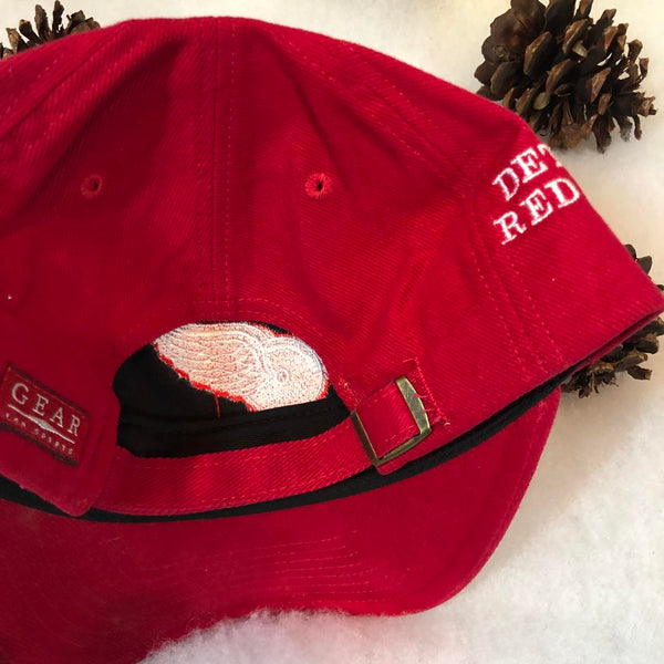 Vintage Deadstock NWOT NHL Detroit Red Wings Stanley Cup Champions Strapback Hat