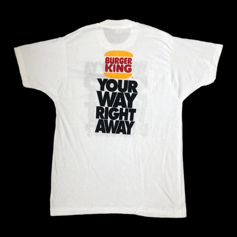 Vintage Deadstock NWOT Burger King "Your Way Right Away" T-Shirt (XL)