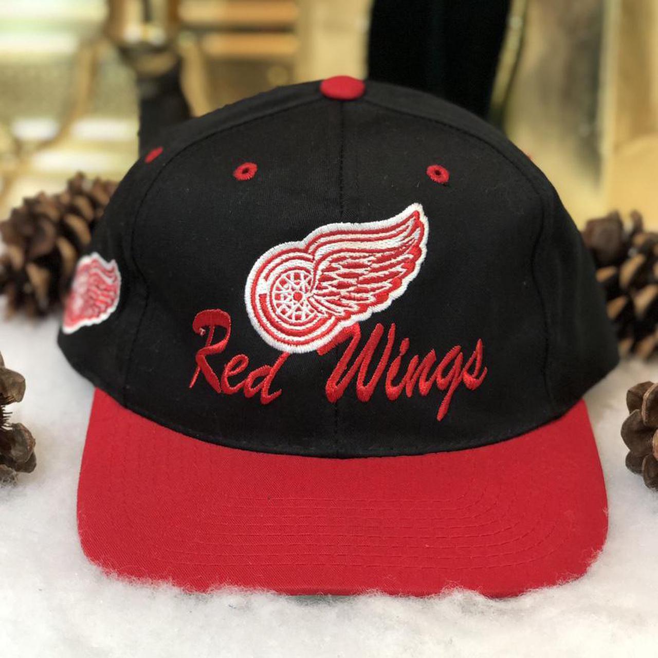 Vintage NHL Detroit Red Wings Twill Snapback Hat
