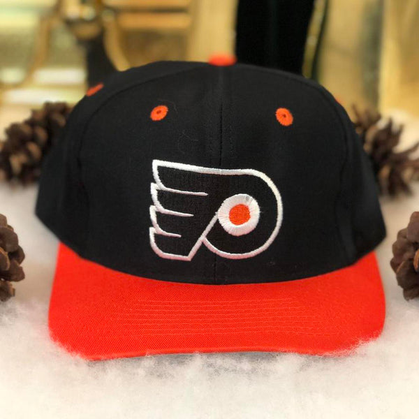 Vintage Deadstock NWOT NHL Philadelphia Flyers Logo 7 Twill Snapback Hat