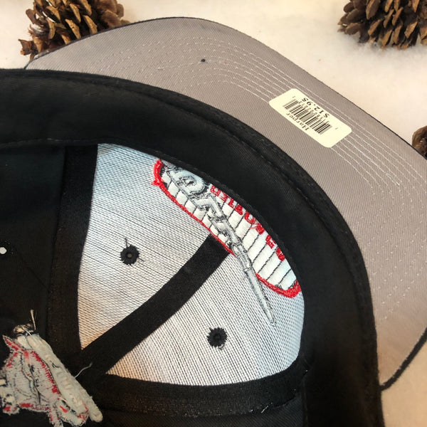 Vintage Deadstock NWT NBA Chicago Bulls Box Seat Snapback Hat