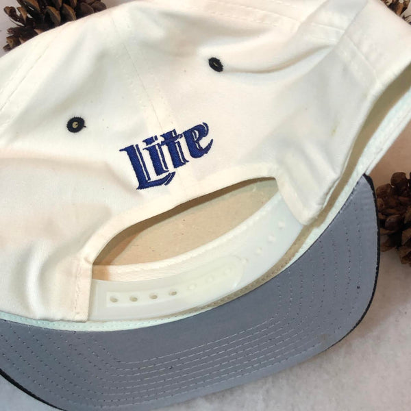 Vintage Deadstock NWT NBA Chicago Bulls Miller Lite Snapback Hat