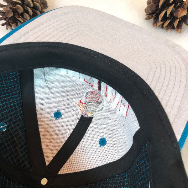 Vintage Deadstock NWT NBA Detroit Pistons Logo Athletic Strapback Hat