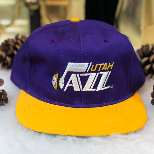 Vintage Deadstock NWT NBA Utah Jazz AJD Snapback Hat