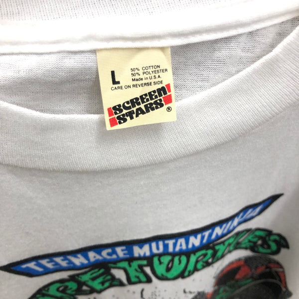 Vintage Deadstock NWOT TMNT Teenage Mutant Ninja Fire Turtles Bootleg T-Shirt (M)