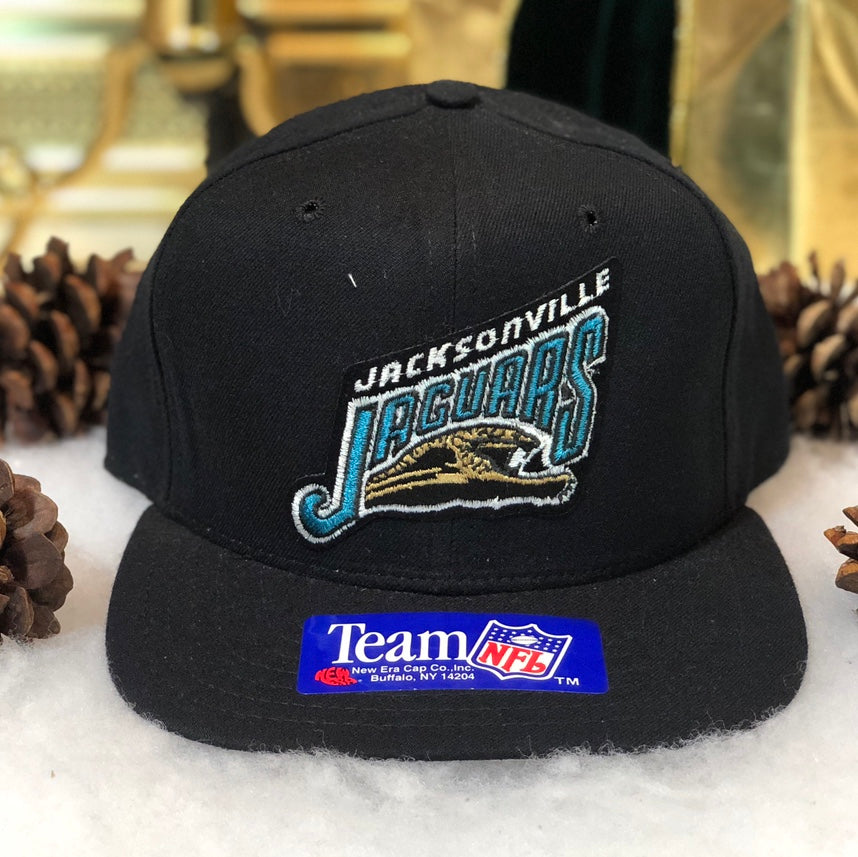 Vintage Deadstock NWOT NFL Jacksonville Jaguars New Era Snapback Hat – 