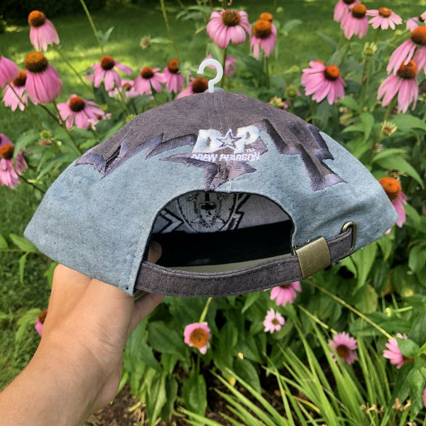 Vintage Deadstock NWT Drew Pearson Shockwave NFL Los Angeles Raiders Strapback Hat